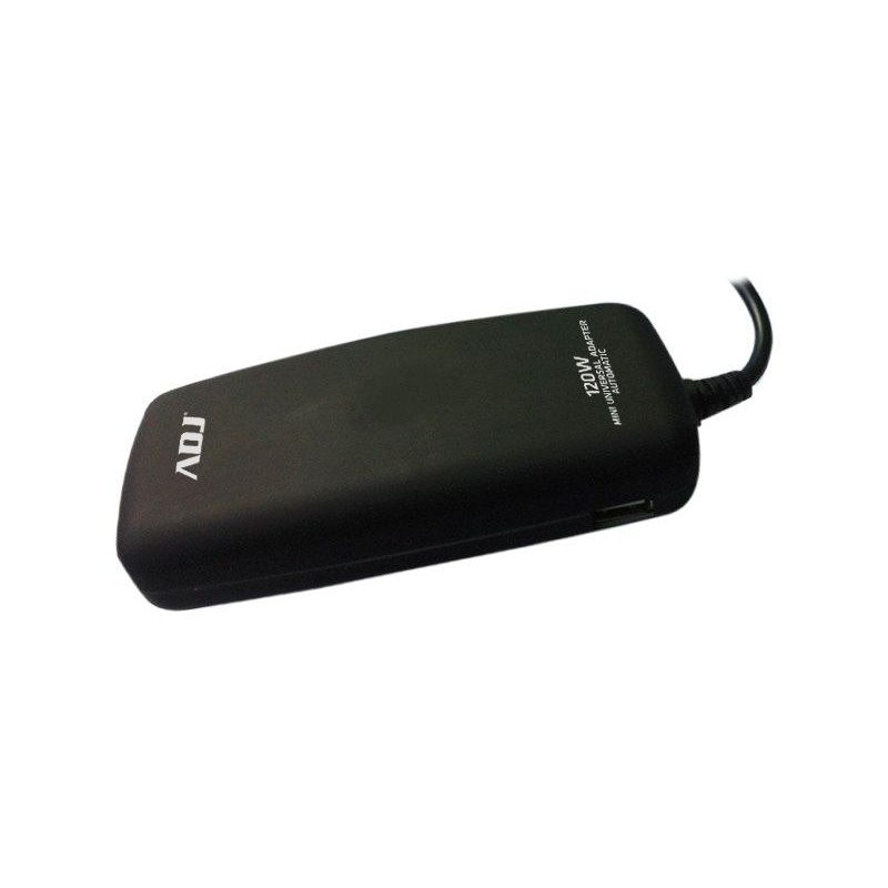 alimentatore notebook adj mini bk 8 connettori 3pin audio con porto