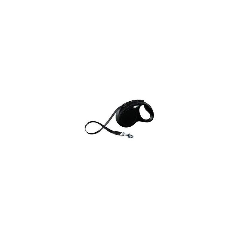 guinzaglio automatico flexi new classic m 25kg/5m nero