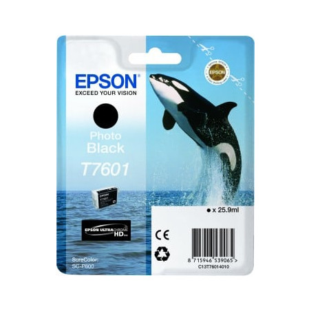 Cartuccia epson nero t 7601 [c13t76014010]