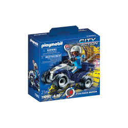 figurine e set da costruzione playmobil city action poliziotto e