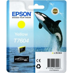 Cartuccia epson giallo t 7604 [c13t76044010]