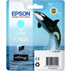 Cartuccia epson light ciano t 7605 [c13t76054010]