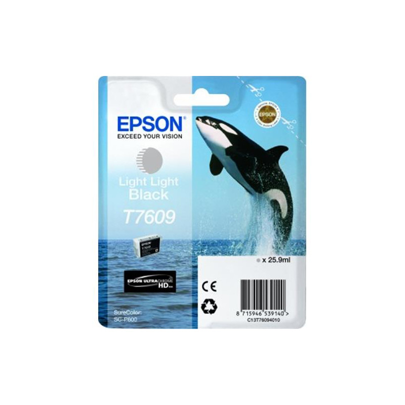 Cartuccia epson light light nero t 7609 [c13t76094010]