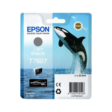 Cartuccia epson light nero t 7607 [c13t76074010]