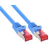 Cavo patch inline per rete dati lan cat.6, 2x rj45, doppia schermatura