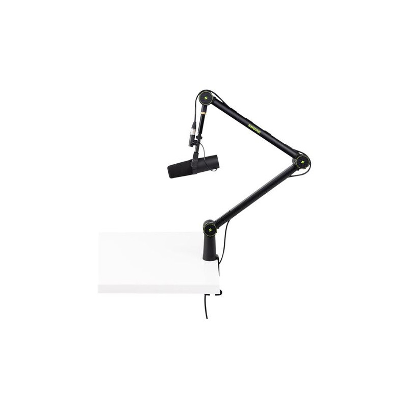 supporto shure sh-broadcast1 per microfono da tavolo nero [111-26-001]