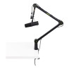 supporto shure sh-broadcast1 per microfono da tavolo nero [111-26-001]