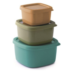 set contenitori alimenti snips aroma box 090291 in plastica 500ml/1l/1.5l