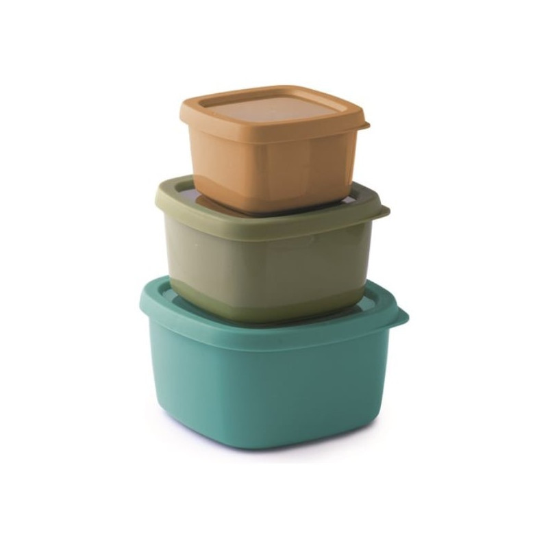 set contenitori alimenti snips aroma box 090291 in plastica 500ml/1l/1.5l
