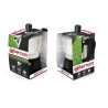 caffettiera aeternum black pearl moka per espresso 2tazze alluminio/nero