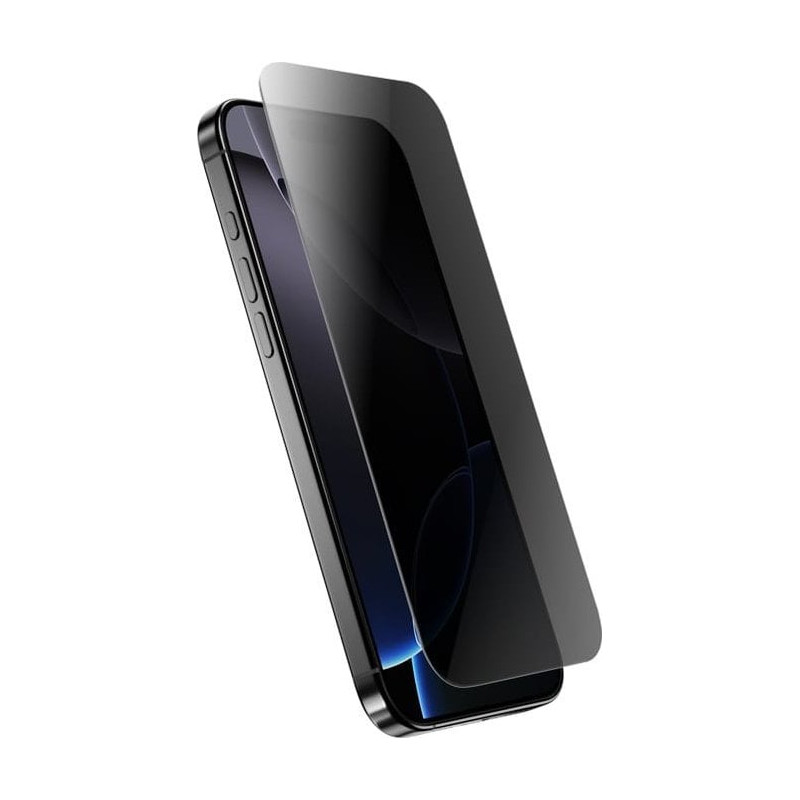 vetro proteggischermo privacy crong per iphone 16 pro [axcogtfgip1663p]