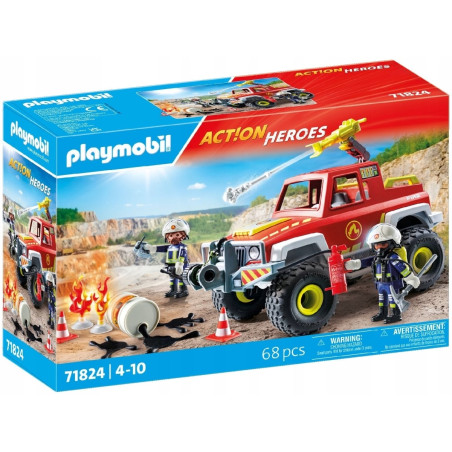costruzioni playmobil 71824 action heroes
