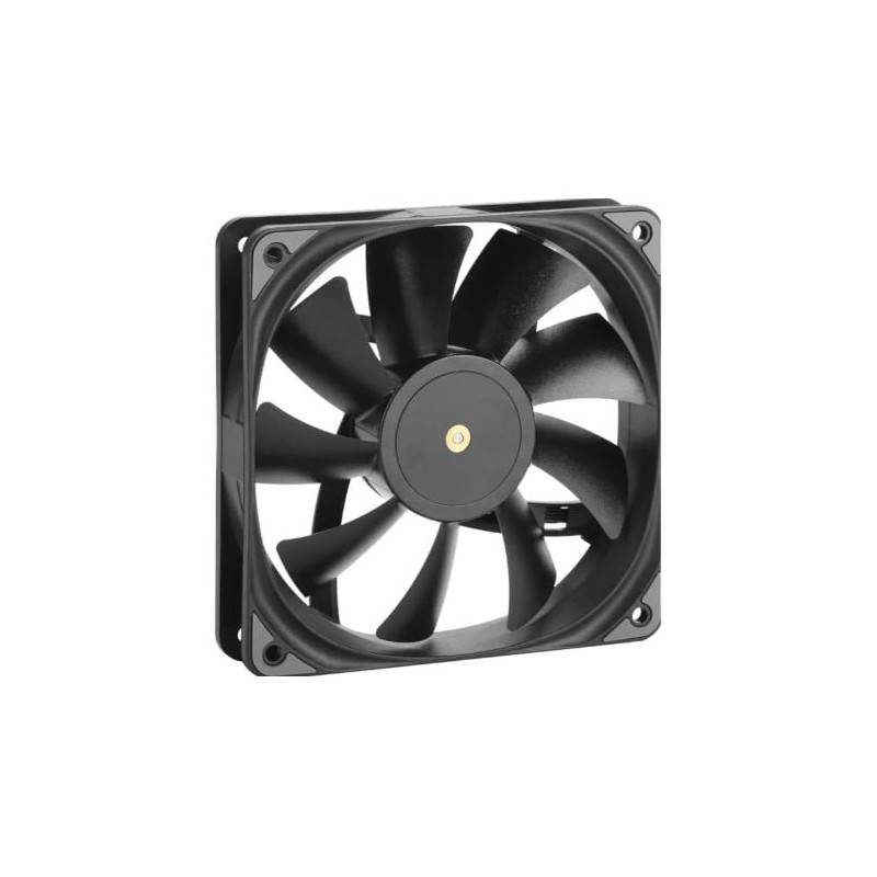 ventola gelid silent 12 pwm per case pc 120mm nero