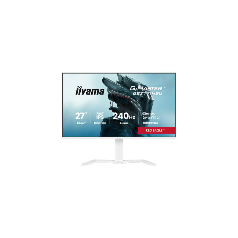 monitor led 27'' iiyama g-master red eagle gb2771hsu-w1