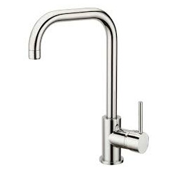 miscelatore lavello idro bric florida argento