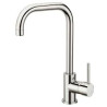 miscelatore lavello idro bric florida argento