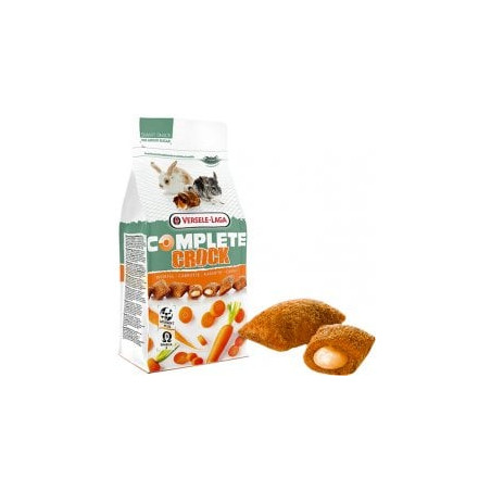 cibo per animali versele laga crock complete carrot 50g