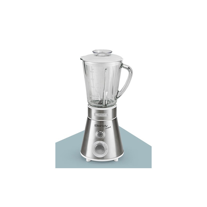 Frullatore ariete 561 blendy metal 300w 0.8lt 3vel. lama inox