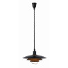 lampada a sospensione markslojd kirkenes 60w ip20 e27 nero [104540]