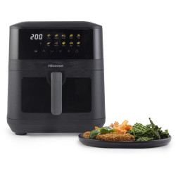 friggitrice ad aria calda hisense haf2100dcd 7.7l 2100w nero [746839]
