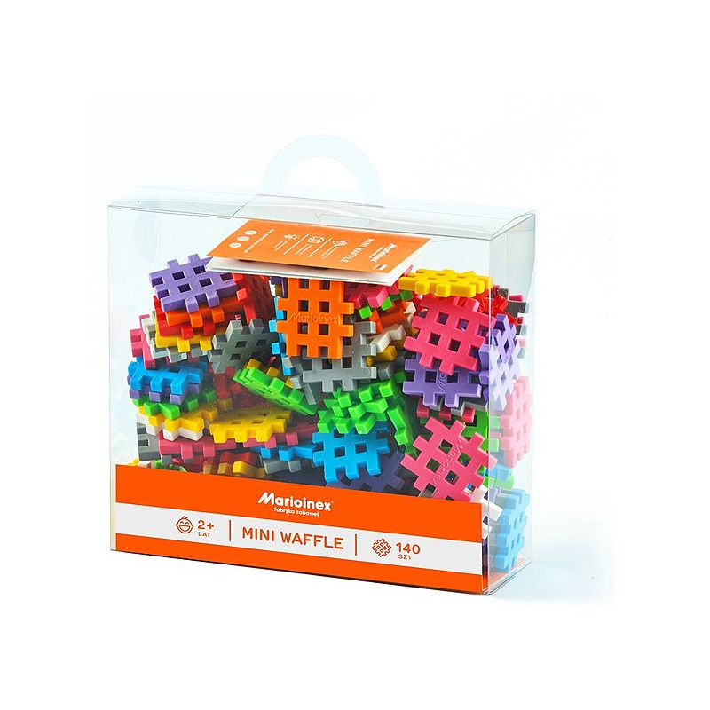 blocchi a incastro marioinex mini waffle 140pz [wimnxm0ub002134]