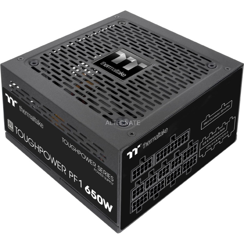 alimentatore 650w thermaltake toughpower pf1 platinum [ps-tpd-0650fnfape-1]