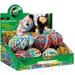 Elastici per ufficio lebez 15 gomitoli in espositore [50921]