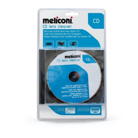 Disco per pulizia lettori cd meliconi cd lens cleaner