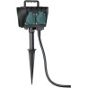 Presa elettrica da giardino brennenstuhl ip44 4 ingressi con picchetto