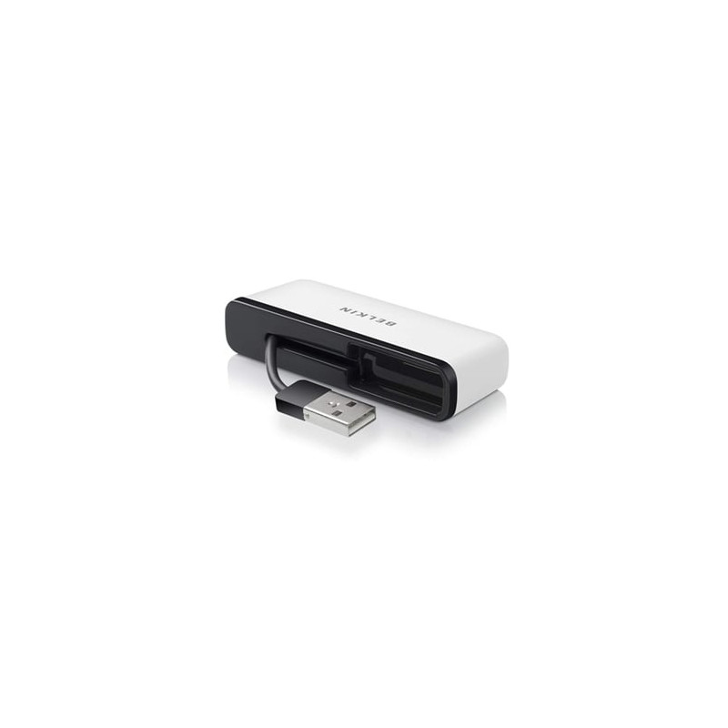 Hub usb belkin usb 2.0 4 porte travel hub [f4u021bt]