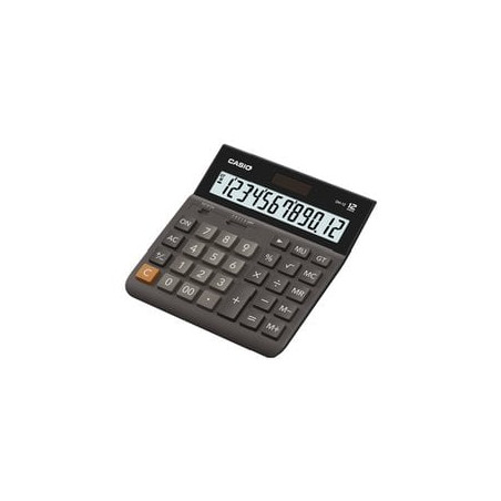 Calcolatrice casio dh-12bk tav.12c.rad. batt/sol