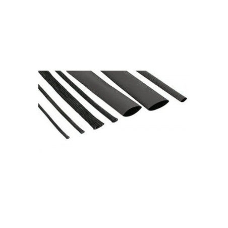 Guaina termo restringente inline e calza trecciata raggruppa cavi