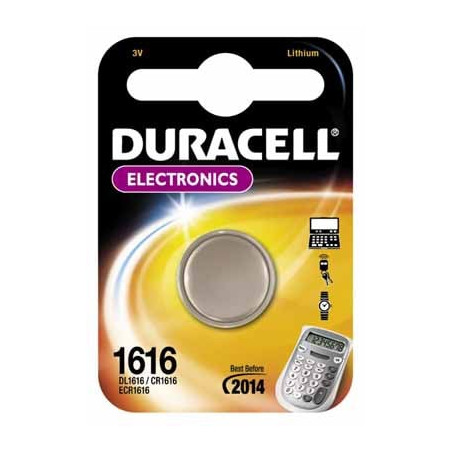 Pila duracell 1x10 pz. al litio dl1616 [duracell]