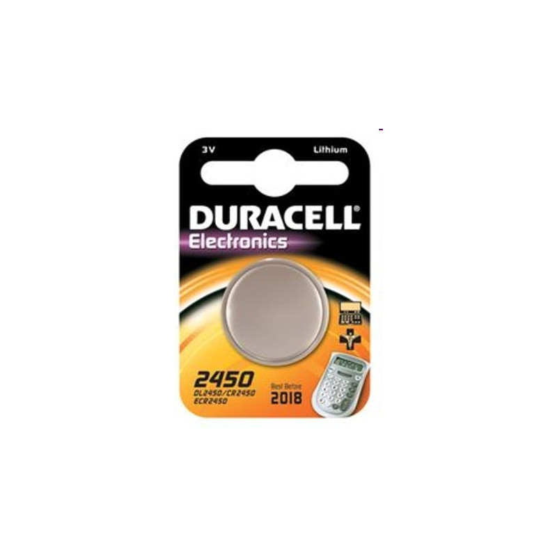 Pila duracell 1 pz. al litio dl2450 [duracell]
