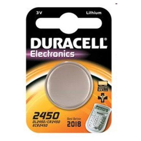 Pila duracell 1 pz. al litio dl2450 [duracell]