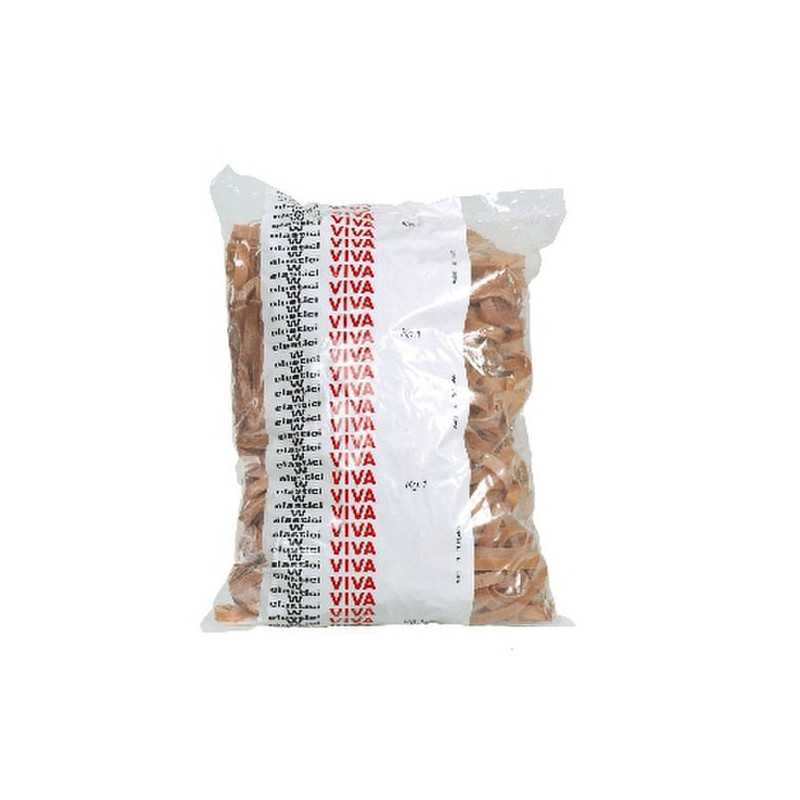 Elastici per ufficio viva 1kg a feettuccia para diametro 150 mm [g8x150]