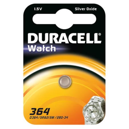 Pila duracell ossido argento d364 [duracell]