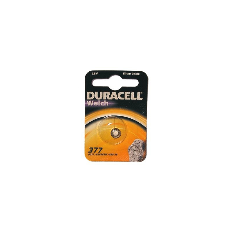 Pila duracell a bottone d377 [duracell]