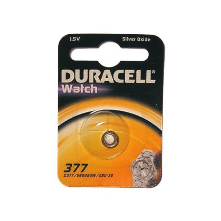 Pila duracell a bottone d377 [duracell]