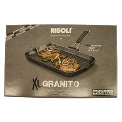 Bistecchiera alluminio risoli cm 43x26 granito [risoli]