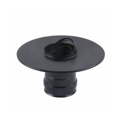 Rosone per pellet maral inox 10 guarnizione nero 300 [maral]