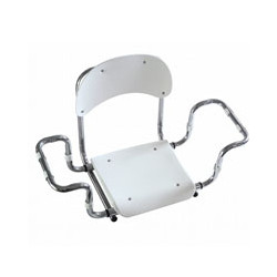 Sedile per vasca da bagno xtra bianco polipropilene c/schienale [xtra