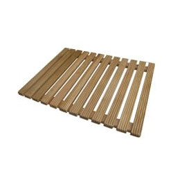 Pedana doccia xtra bianco in legno 55x69 h.4,5 lusso [xtra bianco]