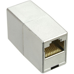 Accoppiatore cavi lan inline cat.5e da rj45 femmina a rj45 femmina,