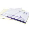 Pouches fellowes per laminazione a4 80 mic autoadesivo - 100