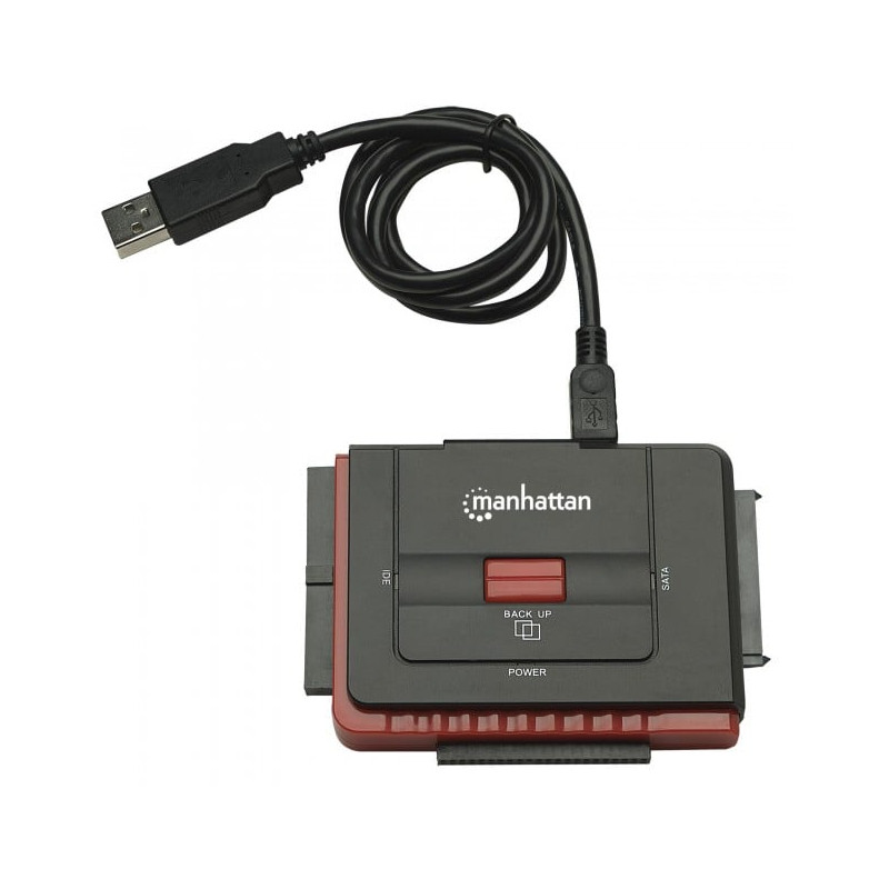 Adattatore usb 2.0 manhattan hi-speed a sata/ide