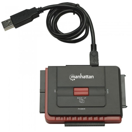 Adattatore usb 2.0 manhattan hi-speed a sata/ide