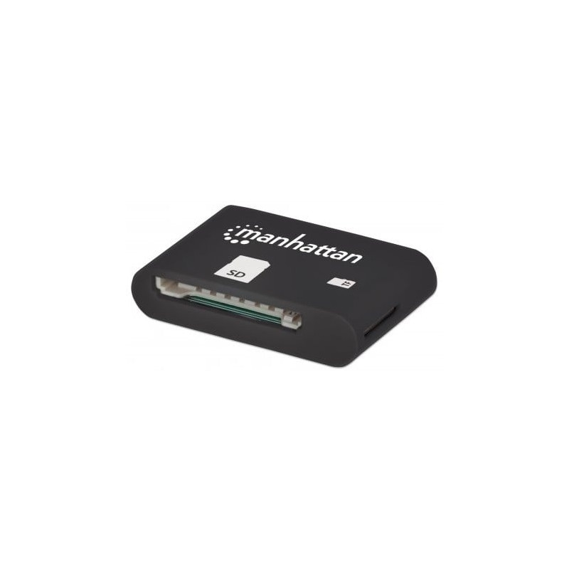 Card reader usb manhattan mini lettore micro usb di memorie sd/microsd