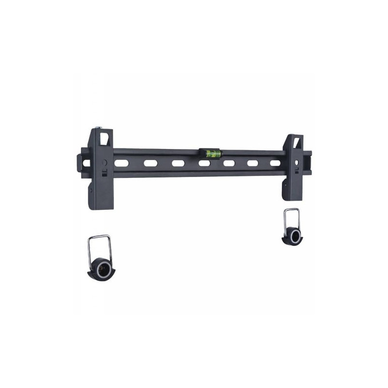 Supporto murale techly staffa fissa slim con distanziali tv led lcd