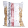 Elastici per ufficio viva 1kg in busta giallo diametro 30 mm [e030]